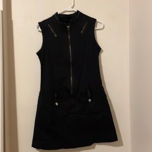 Embroidered yag couture koi dress